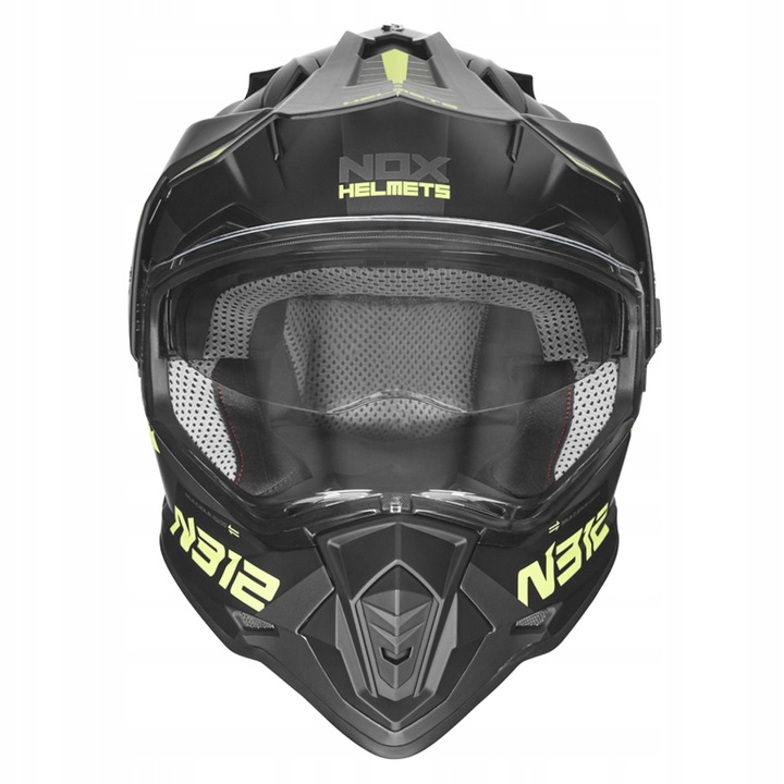 NOX N312 EXTEND CASCO PARA MOTOCICLETA CROSS+ PINLOCK XS 