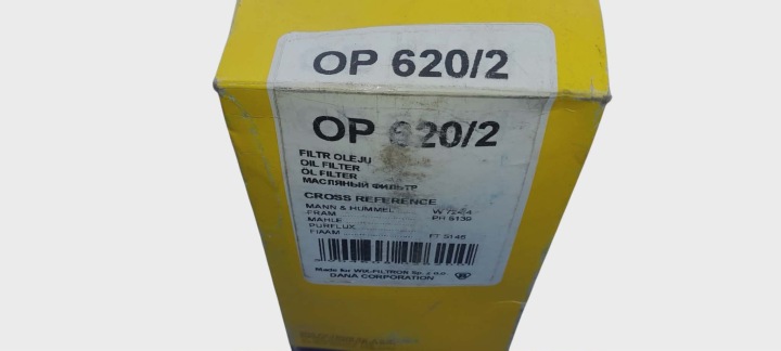 FILTRE HUILES ALFA FIAT LANCIA OP620/2