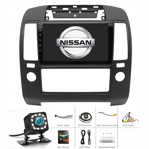 RADIO NAVEGACIÓN GPS NISSAN NAVARA 2006-12 ANDROID 