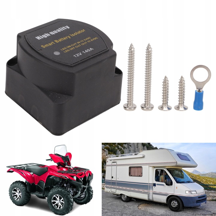 RELAIS WRAZLIWY SUR TENSION VSR 12V 140A IP65