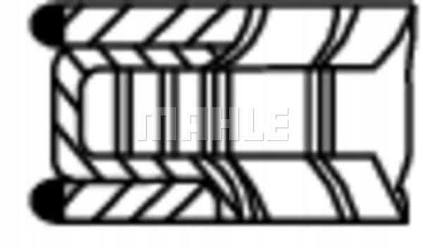 SEGMENTS DE PISTON RENAULT