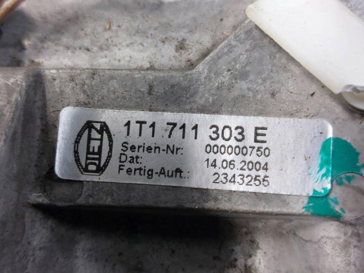 MANIVELLE LEVIER FREINS MANUEL VOLKSWAGEN TOURAN I 1T1711303F 1J0947561