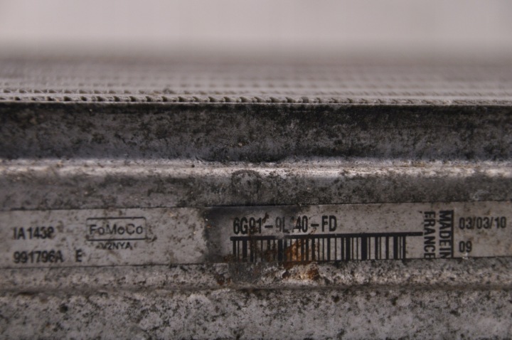 RADIATEUR D'INTERCOOLER FORD GALAXY (WA6) 6G919L440FD 2.0L DIESEL 120KW 2011