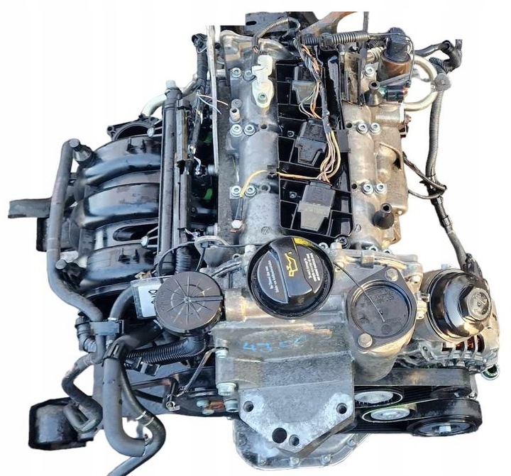 ENGINE COMPLETE SET 1.2 12V BME AZQ VW POLO 9N SEAT IBIZA SKODA FABIA 01-09 R 