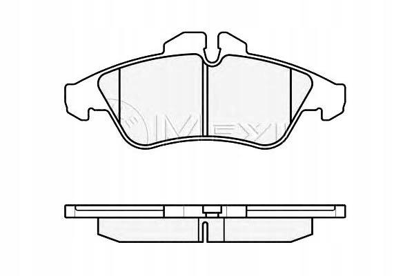 MEYLE SABOTS DE FREIN DE FREIN MERCEDES AVANT SPRINTER 208 photo 1 - milautoparts-fr.ukrlive.com