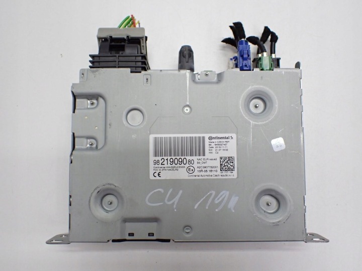 RADIO NAVIGATION NAVI MONITEUR EUROPE CITROEN C4 SPACETOURER LIFT 19R