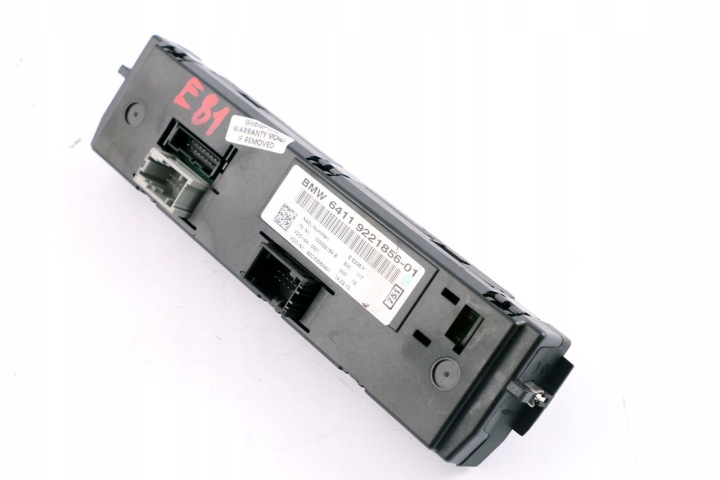 BMW E81 E87 E90 E91 E92 PANNEAU COMMANDE CONDUIT D'AIR CLIMATISATION 9221856