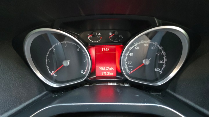 FORD MONDEO MK4 07-10 GALAXY MK2 MK3 COMPTEUR GRAND MONITEUR 2008 R DIESEL