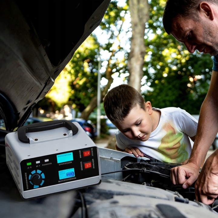CHARGEUR AUTOMOBILE VERS AKUMULATOROW 12V 24V 400W VERS VOITURES LED