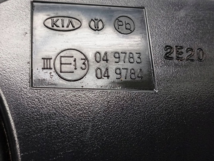 RÉTROVISEUR DROIT WD 049783 EUROPE KIA CEED 3 III 18-20 5 GOUPILLE