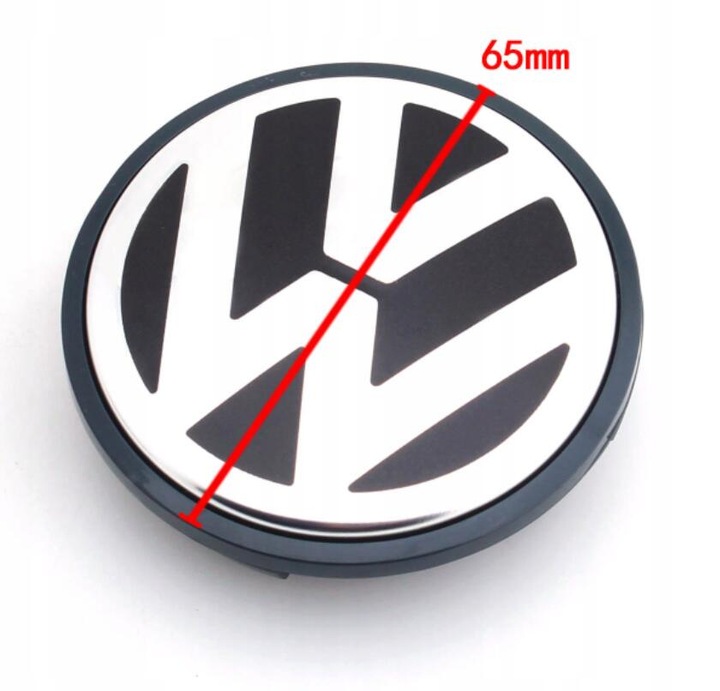 VOLKSWAGEN COVER CAP 65 MM 3 B7 601 171 NI 