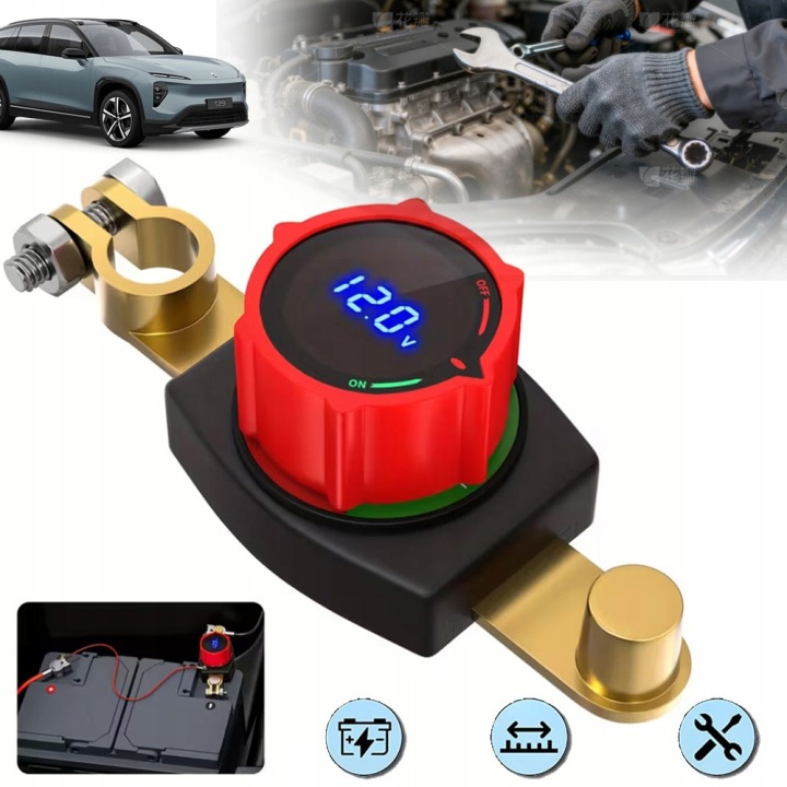 COMMUTATEUR RÉGULATEUR DE TURBINE BATTERIE AVEC CZYTELNYM ÉCRAN 12-48V 250A