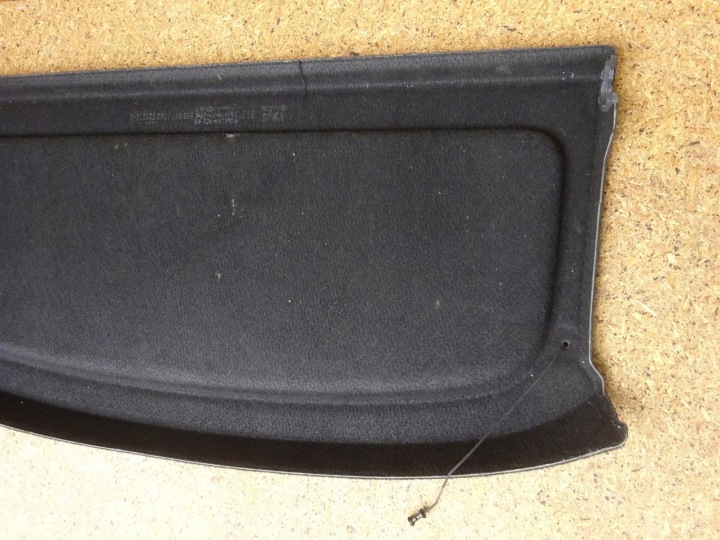 VW GOLF VII 13-19 ÉTAGÈRE ARRIÈRE ARRIÈRE COUVERCLES DE COFFRE 5G6867769D
