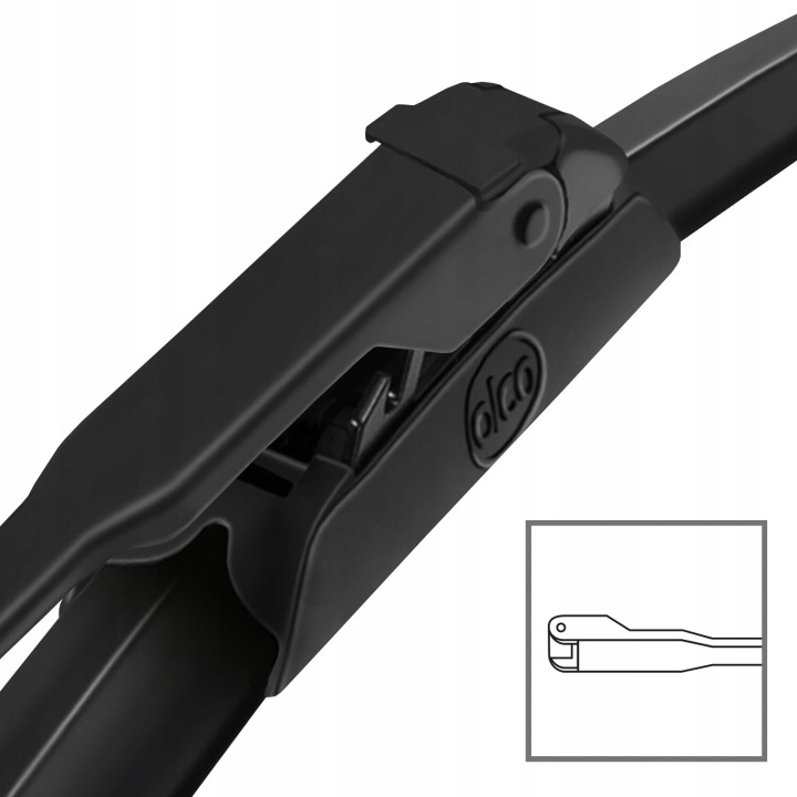 BALAIS ESSUIE-GLACES ALCA AUDI A6 AVANT C5, 4B5 (06. 2001 01.2005)