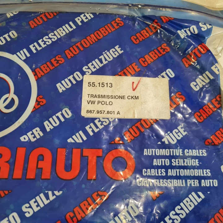VOLKSWAGEN POLO CÂBLE COMPTEUR DE VITESSE ADRIAUTO 55.1513