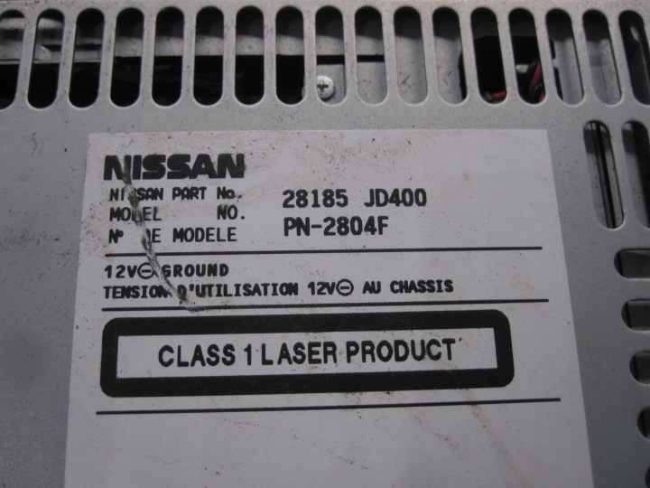 NISSAN QASHQAI I J10 07R RADIO CD 28185 JD400