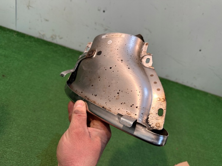 MERCEDES E-KLASA W212 EMBOUT ÉCHAPPEMENT GAUCHE A2124902727
