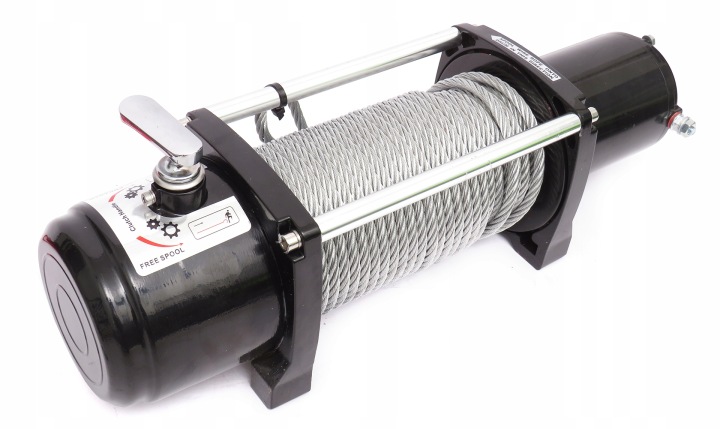 2 CV WCIAGARKA ÉLECTRIQUE 12V CÂBLE 8.1 MM 28 M 8000LBS 3629 KG KRAFT&DELE