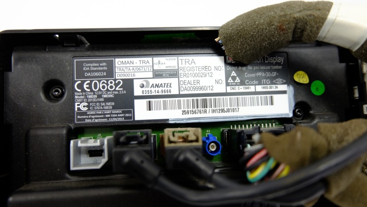 RENAULT MEGANE III MONITEUR 259156761R