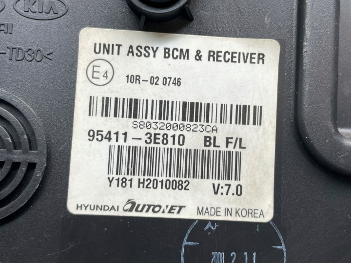 MODULE CONFORT KIA OE 95411-3E810
