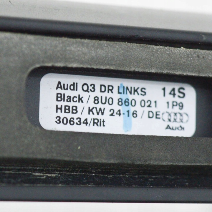 AUDI Q3 8U 2016 TRAVERSES TOITS