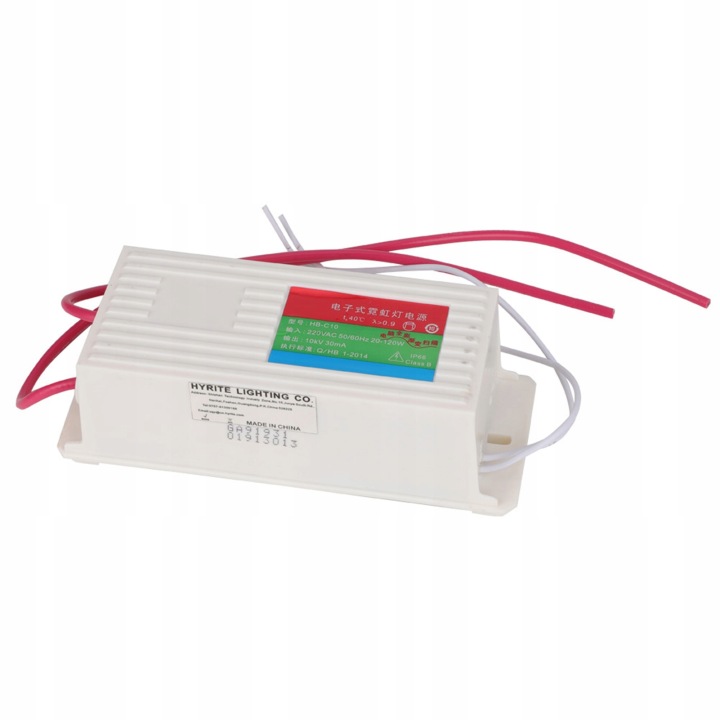 NEON REPÈRE ALIMENTATION TRANSFORMATORA ELEKTRON 10KV 30MA AC