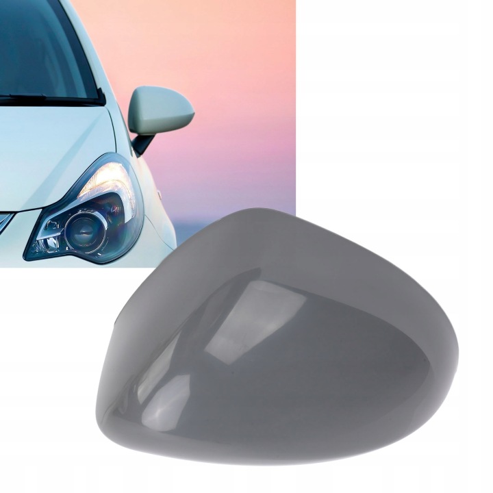 REVÊTEMENTS CHÂSSIS RÉTROVISEURS NOIR BRILLANT VERS VAUXHALL CORSA D S07
