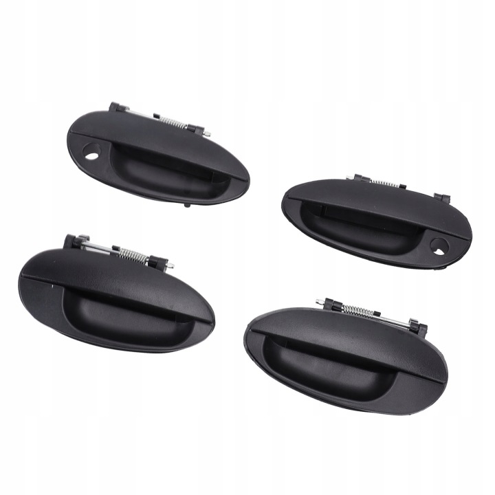 4 PCS POIGNÉES VERS PORTES ZEWNETRZNYCH 96507783 AVANT ARRIÈRE GAUCHE DROIT QN
