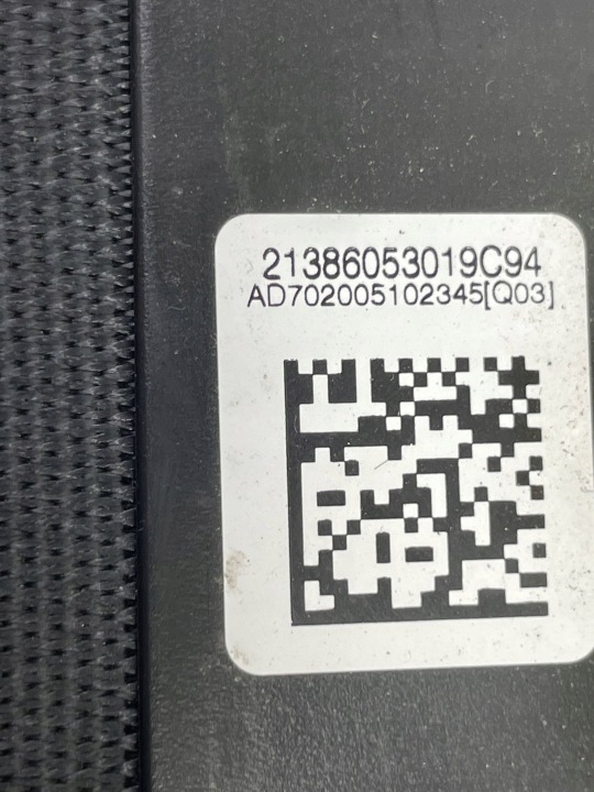 MERCEDES OE A2138605301 W213 CEINTURE DE SÉCURITÉ GAUCHE ARRIÈRE USAGÉ