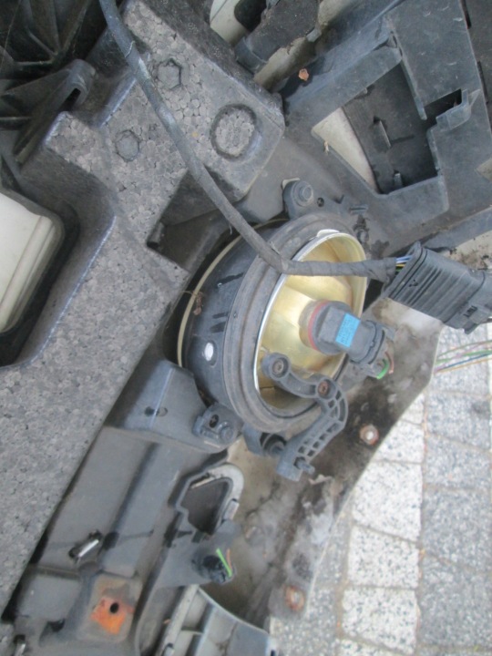 PARE-CHOCS AVANT COMPLET MERCEDES CLC CL203 2008-11 LAK. C775 ARGENTÉ