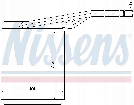 NISSENS 71747 CALENTADOR FORD FOCUS 98- ST 170 