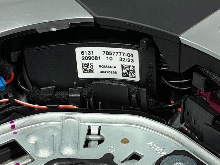 BMW 3 G20 G21 LCI 22- VOLANT CUIR MULTIFUNKCYJA KIT 7857777