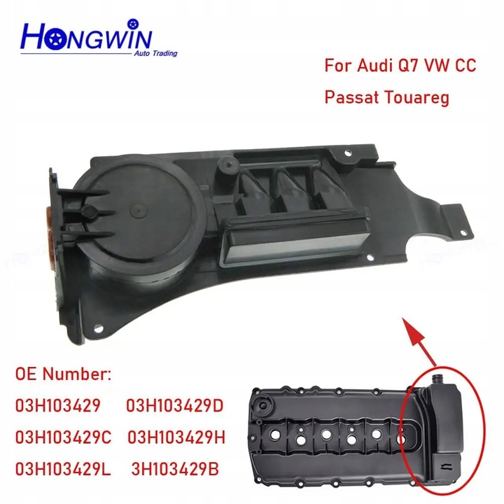 PARA VW CC PASSAT TOUAREG AUDI Q7 PORSCHE CAYENNE 3.6L 03H103429H 03H103429L 