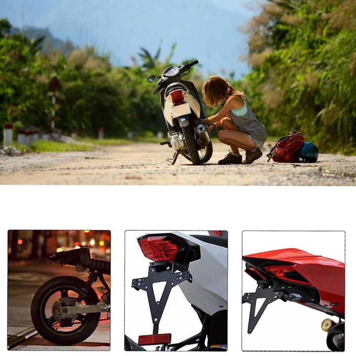 CLIGNOTANTS MOTOCYCLETTE LED NOIR