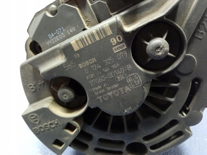 TOYOTA AVENSIS II T25 1.8 VVT-I ALTERNATEUR 90A 27060-0D140-B