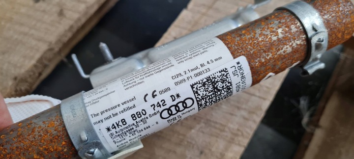 A7 C8 4K S7 RIDEAU DROITE SÉCURITÉ AIRBAG ORIGINE 4K8880742D