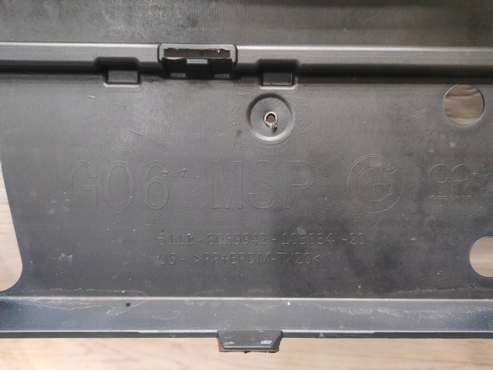 BMW X6 G06 MODULE 2021 AVEC AVANT PARE-CHOCS