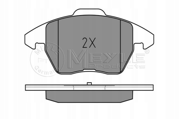 ZAPATAS HAM. CITROEN P. C4 2,0 04-11 0252358919 MEYLE 