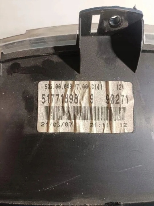 COMPTEUR FIAT 500 90271