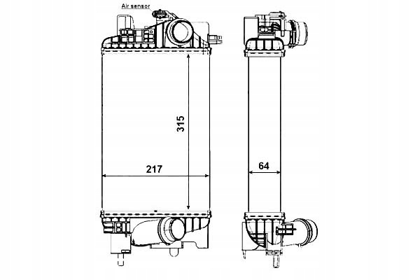 INTERCOOLER NRF 1302140 13283251 OL4575 photo 1 - milautoparts-fr.ukrlive.com