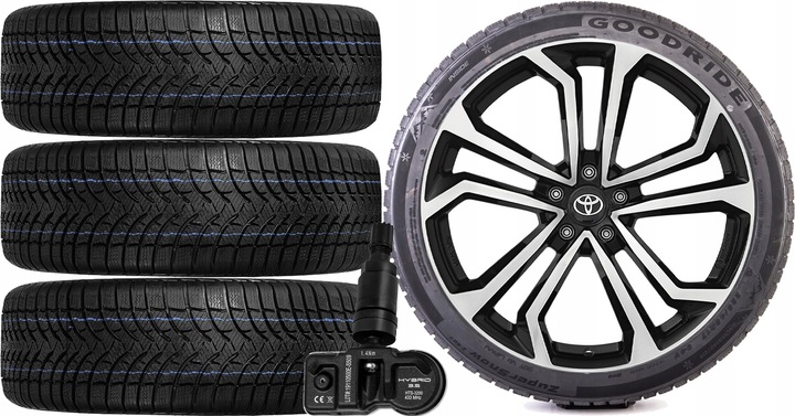 NUEVO RUEDAS INVIERNO TOYOTA CH-R CHR GOODRIDE 225/50R18+TPMS 