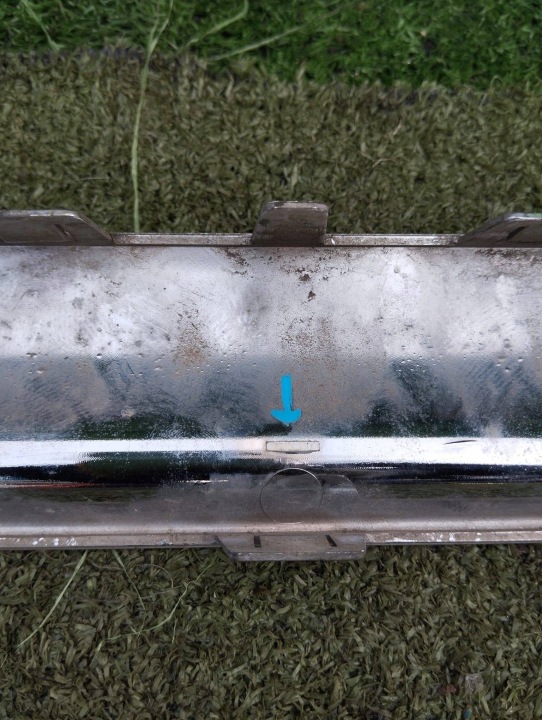 FIAT 500 LIFT 15- MOULURE PARE-CHOCS ARRIÈRE ARRIÈRE 735619786 CHROME