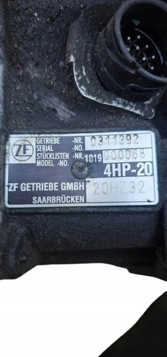 BOÎTE DE VITESSES PEUGEOT 407 (6D_) 0311392 2.0L DIESEL 100KW 2004