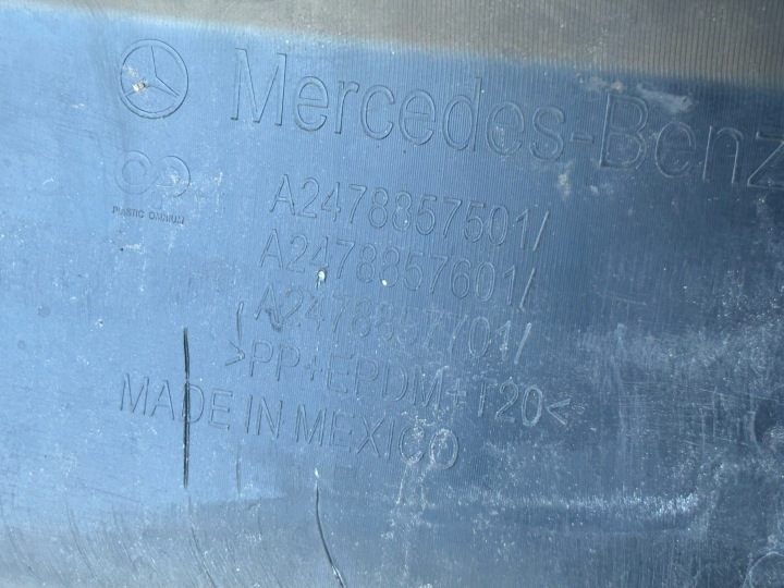 SPOILER PARE-CHOCS ARRIÈRE MERCEDES GLB 247 PDC A2478857501