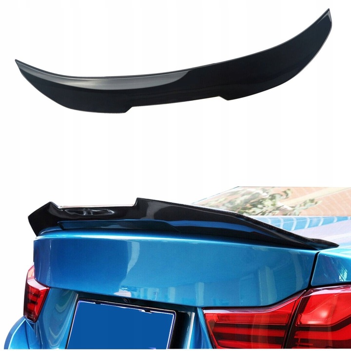 SPOILER BRIDA PSM BMW F36 NEGRO LUSTRE SPOILER BRIDA PAQUETE M4 SPLITTER 