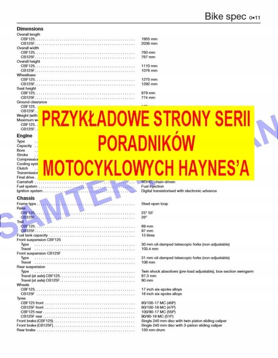 HONDA CBX550 (1982-1986) MANUAL REPARACIÓN HAYNES +GRATIS 24H 