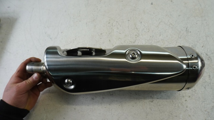 H143 TRIUMPH SPEED TRIPLE 1050 09-10 SILENCIEUX ÉCHAPPEMENTS JEU T2200561