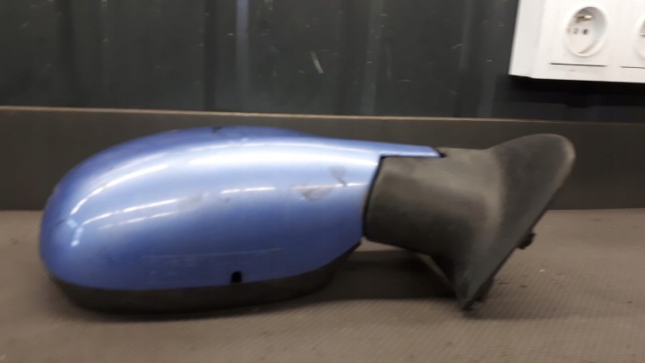 RÉTROVISEUR DROIT MICRAK12 3PIN BLEU