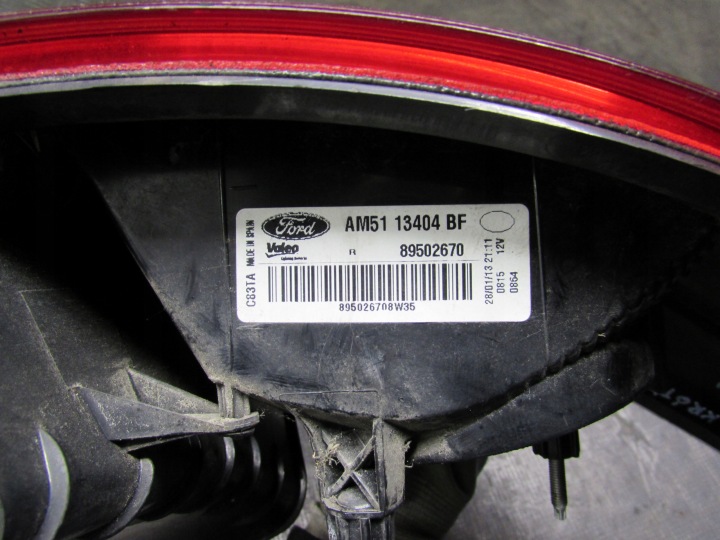 PHARE ARRIÈRE DROITE FORD C-MAX 10-14 AM5113404BF 89503077