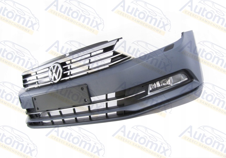 PARE-CHOCS AVANT VW PASSAT B8 14 19 LAVE-GLACES SANS PDC COMPLET